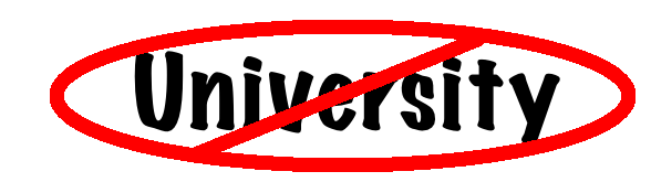 Entrepreneurs don't NEED university