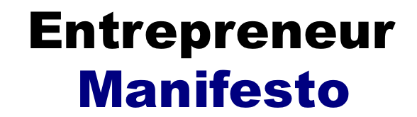 entrepreneur manifesto